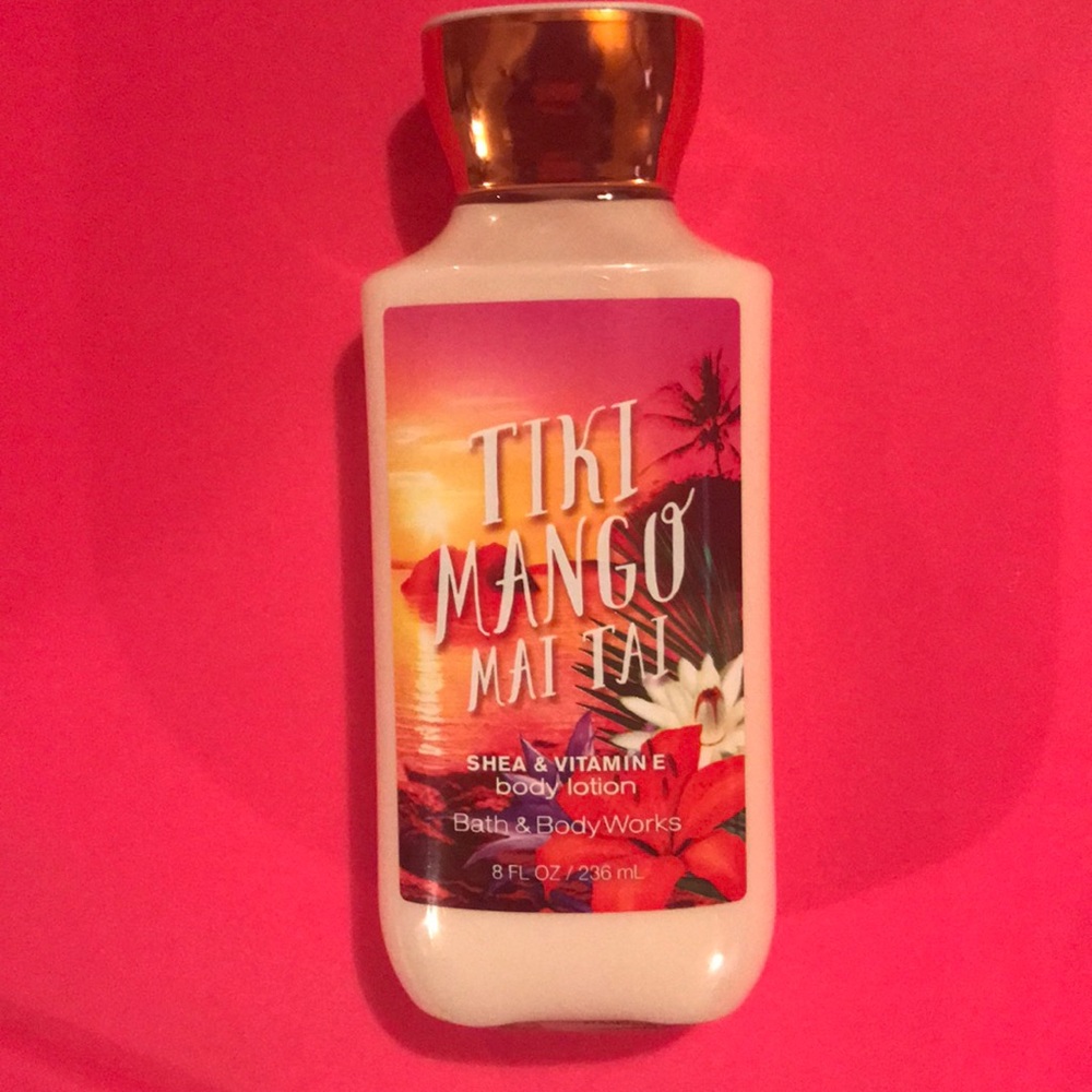 Bath and Body Works Tiki Mango Mai Tai Body Lotion
